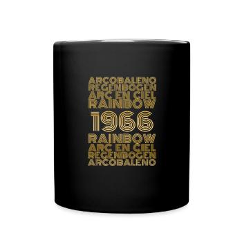 1966 - Tasse einfarbig - Schwarz - Vorne