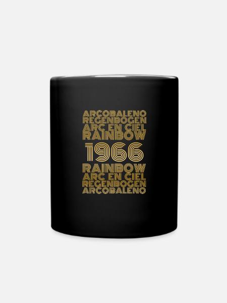1966 - Tasse einfarbig - Schwarz