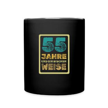 55 - Full Colour Mug - black - Front
