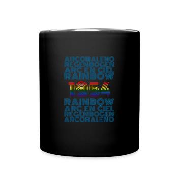 Regenbogen 1954 - Tasse einfarbig - Schwarz - Vorne