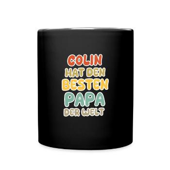 Bébé Colin - Mug uni - noir - Devant