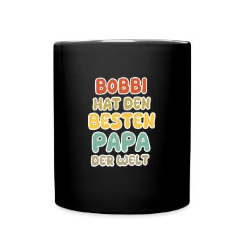 Bobbi bébé - Mug uni - noir - Devant