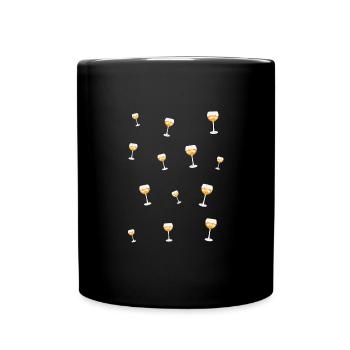 Hello aperitif - Full Colour Mug - black - Front