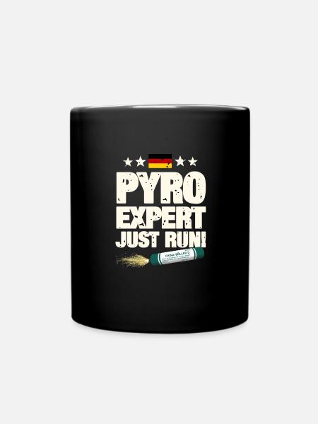 Pyro Expert - Tasse einfarbig - Schwarz