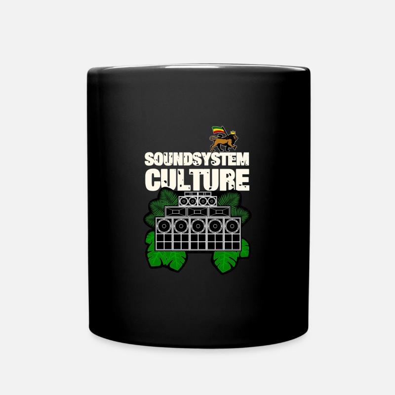 Soundsystem Culture - Tasse einfarbig - Schwarz