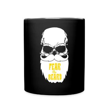 Fear the beard - Full Colour Mug - black - Front