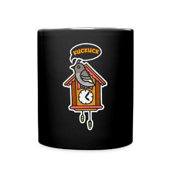 Cuckoo Clock Black Forest - Full Colour Mug - black - Front