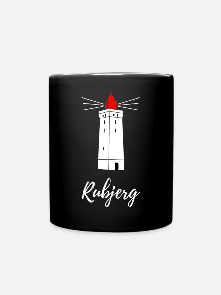 Phare rubjerg Danemark - Mug uni - noir