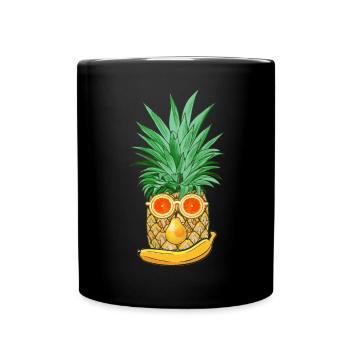 Summer Fruits - Full Colour Mug - black - Front