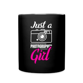 Camera Girl - Mug uni - noir - Devant