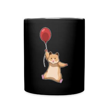Ballon Hamster - Mug uni - noir - Devant