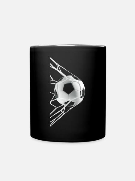 Soccer ball - Full Colour Mug - black