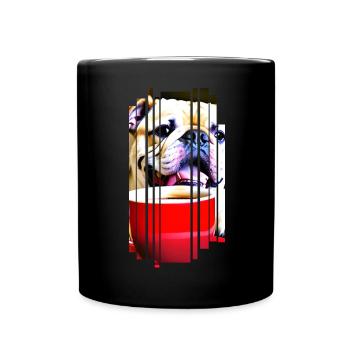 FRENCHIE Chien bouledogue Français - Mug uni - noir - Devant