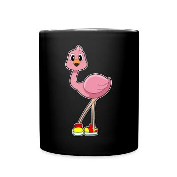 Chaussures Flamingo - Mug uni - noir - Devant
