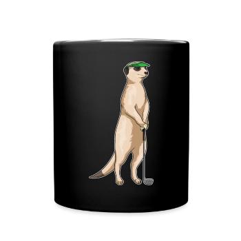 Meerkat Golf Golf Clubs - Mug uni - noir - Devant