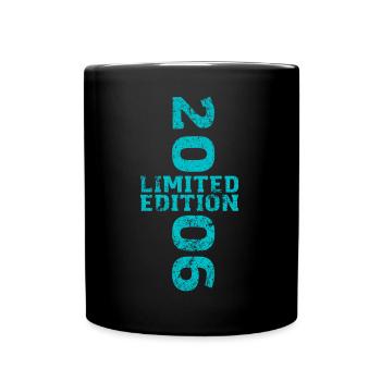 Édition limitée 2006 18e cadeau d’anniversaire - Mug uni - noir - Devant