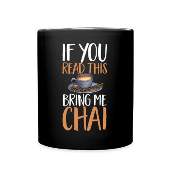 Thé Chai Masala Chai - Mug uni - noir - Devant
