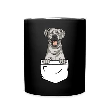 Silver Labrador Retriever Silver Lab - Mug uni - noir - Devant
