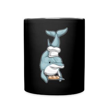 Pain Dolphin Baker Baking - Mug uni - noir - Devant
