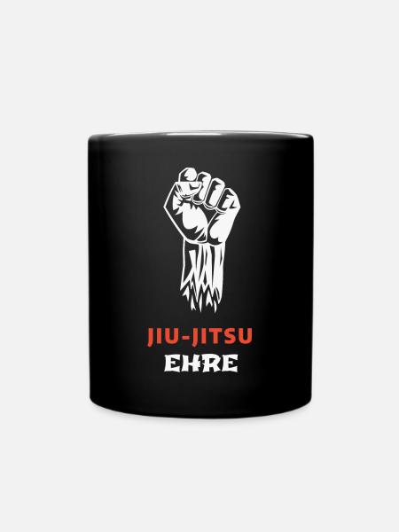 JIU-JITSU: Honor above all else - Full Colour Mug - black
