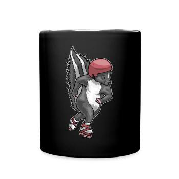 Patins en ligne Skunk Patins en ligne - Mug uni - noir - Devant