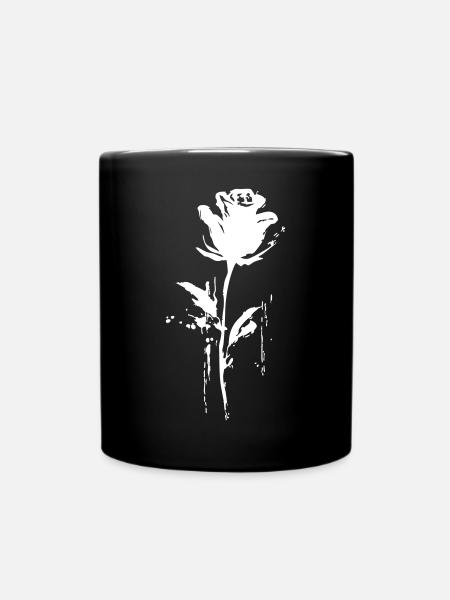 Éclaboussures de rose Style urbain - Mug uni - noir