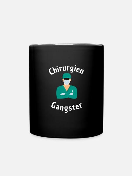 Chirurgien Gangster - Mug uni - noir
