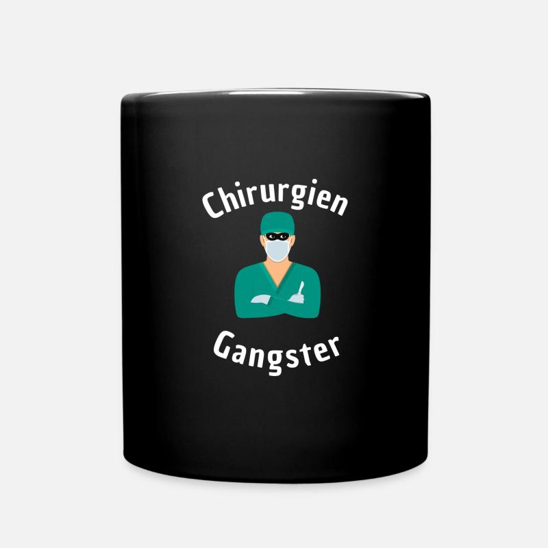 Chirurgien Gangster - Mug uni - noir