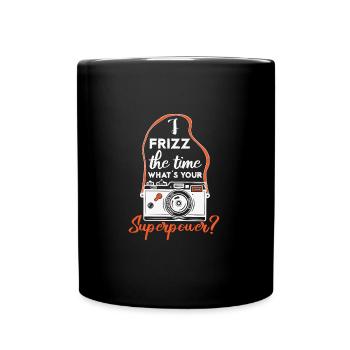 Fotographie Photograph Fotograf Kamera - Tasse einfarbig - Schwarz - Vorne
