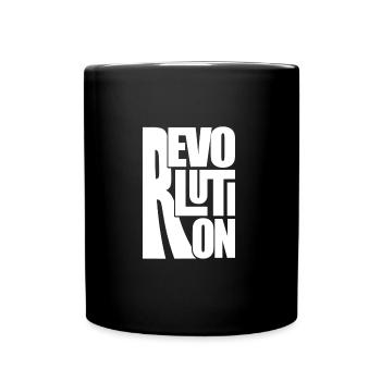 REVOLUTION - be your own revolution - w - Tasse einfarbig - Schwarz - Vorne
