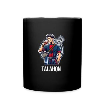 Talahon Trendy T-Shirt Premium - Tasse einfarbig - Schwarz - Vorne