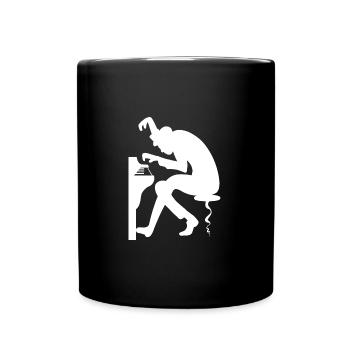 Der Pianist Pianist Meister Gift - Tasse einfarbig - Schwarz - Vorne