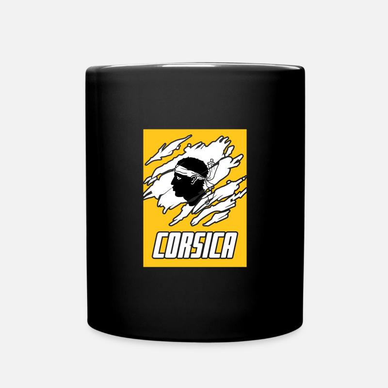 Île de Corse - Mug uni - noir