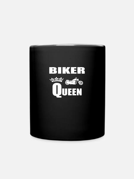 Motorrad - Tasse einfarbig - Schwarz