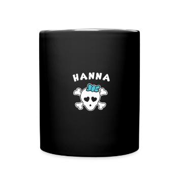 Pirate Hanna Design for Girls and Women - Full Colour Mug - black - Front