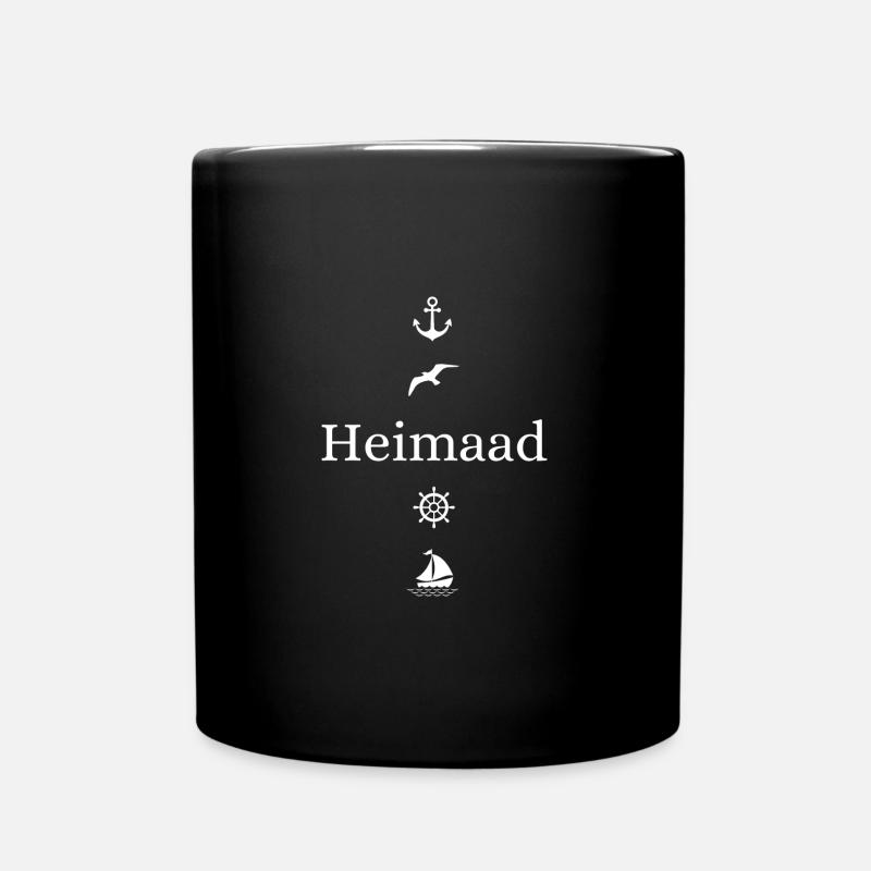 Heimaad - Tasse einfarbig - Schwarz