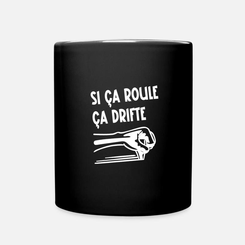 si ça roule ça drifte - Mug uni - noir