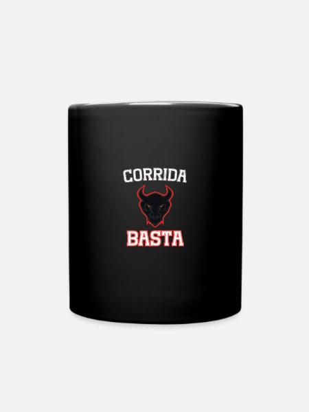 corrida basta - Mug uni - noir