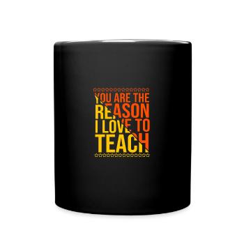 Middle School Teachers - Full Colour Mug - black - Front