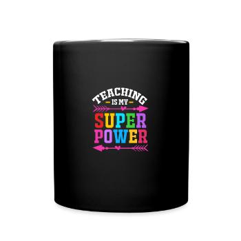 Middle School Teachers - Full Colour Mug - black - Front