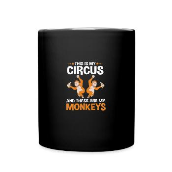 Orangutan - Full Colour Mug - black - Front