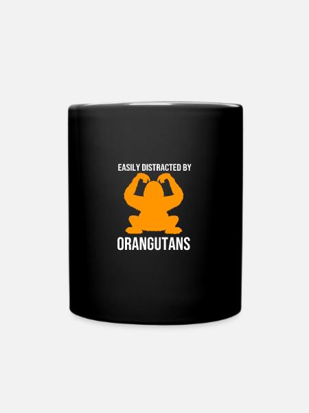 Orang-outan - Mug uni - noir