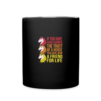 Show Jumping Show Jumping - Full Colour Mug - black - Front