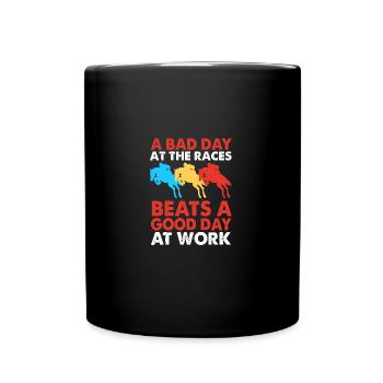 Show Jumping Show Jumping - Full Colour Mug - black - Front