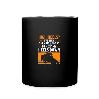 Dressage Dressage Cheval Dressage Cavalier - Mug uni - noir - Devant