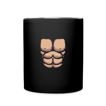 Gorilla - Full Colour Mug - black - Front