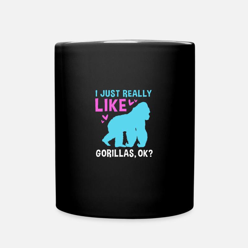 Gorille - Mug uni - noir