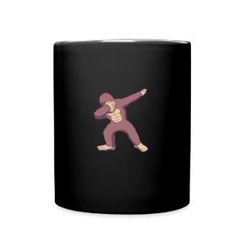 Gorilla - Full Colour Mug - black - Front