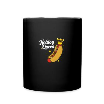 Hot Dog Snack - Full Colour Mug - black - Front