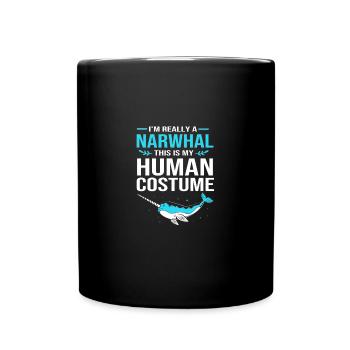 Narval - Mug uni - noir - Devant